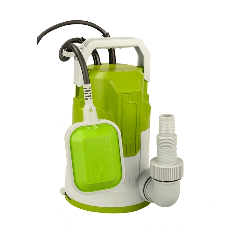 Dränkbar dräneringspump med ultralåg nivå